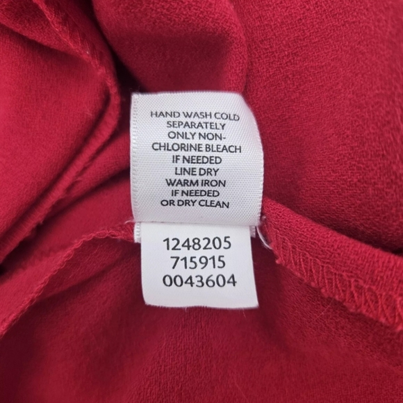 J. Jill Red Sleeveless Sheath Dress Size 10 Classiccore Business Cocktail Party - Picture 8 of 10